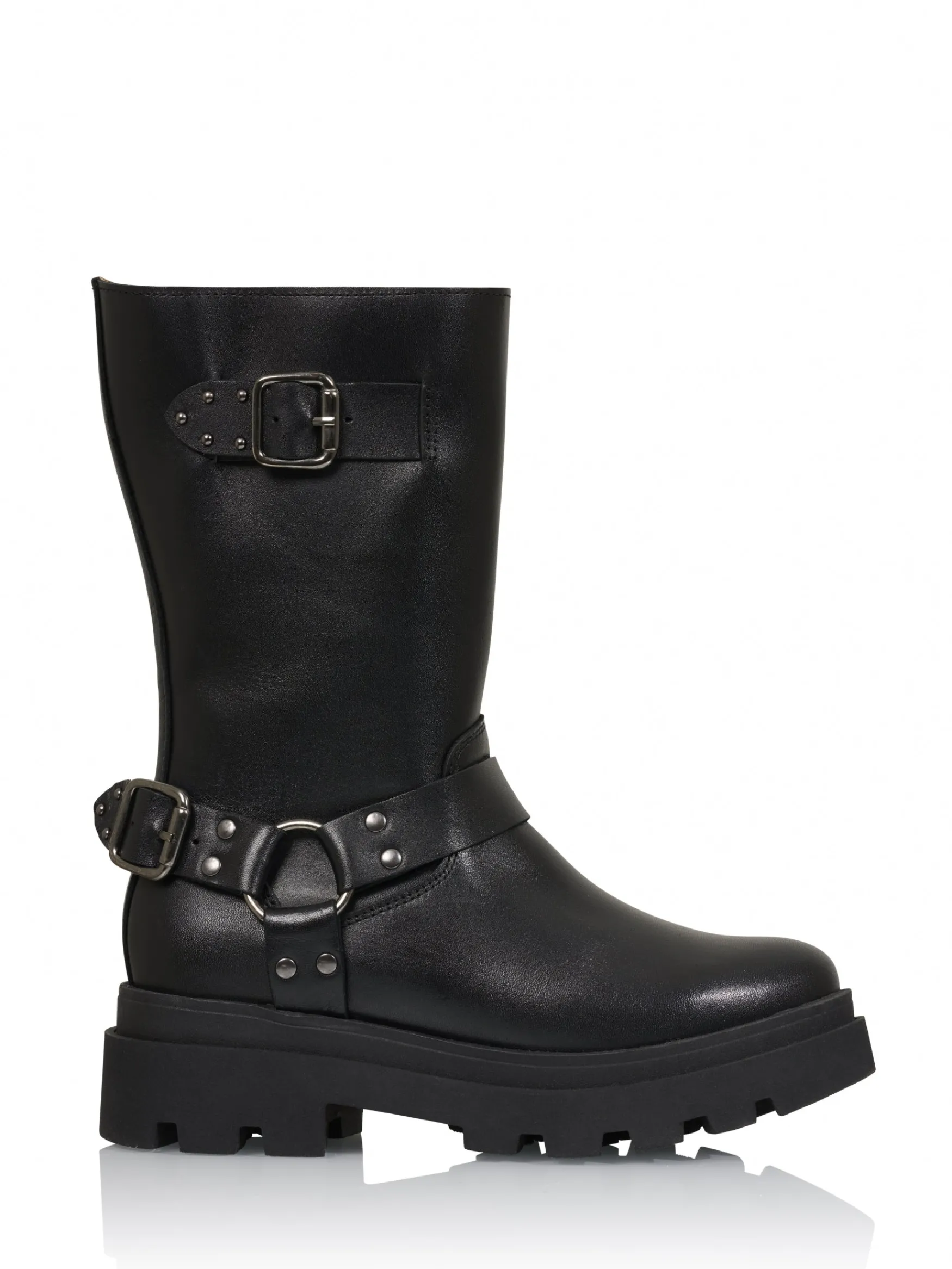 DWRS label CREEK leer - Bikerboots | >DAMES Laarzen | Bikerboots