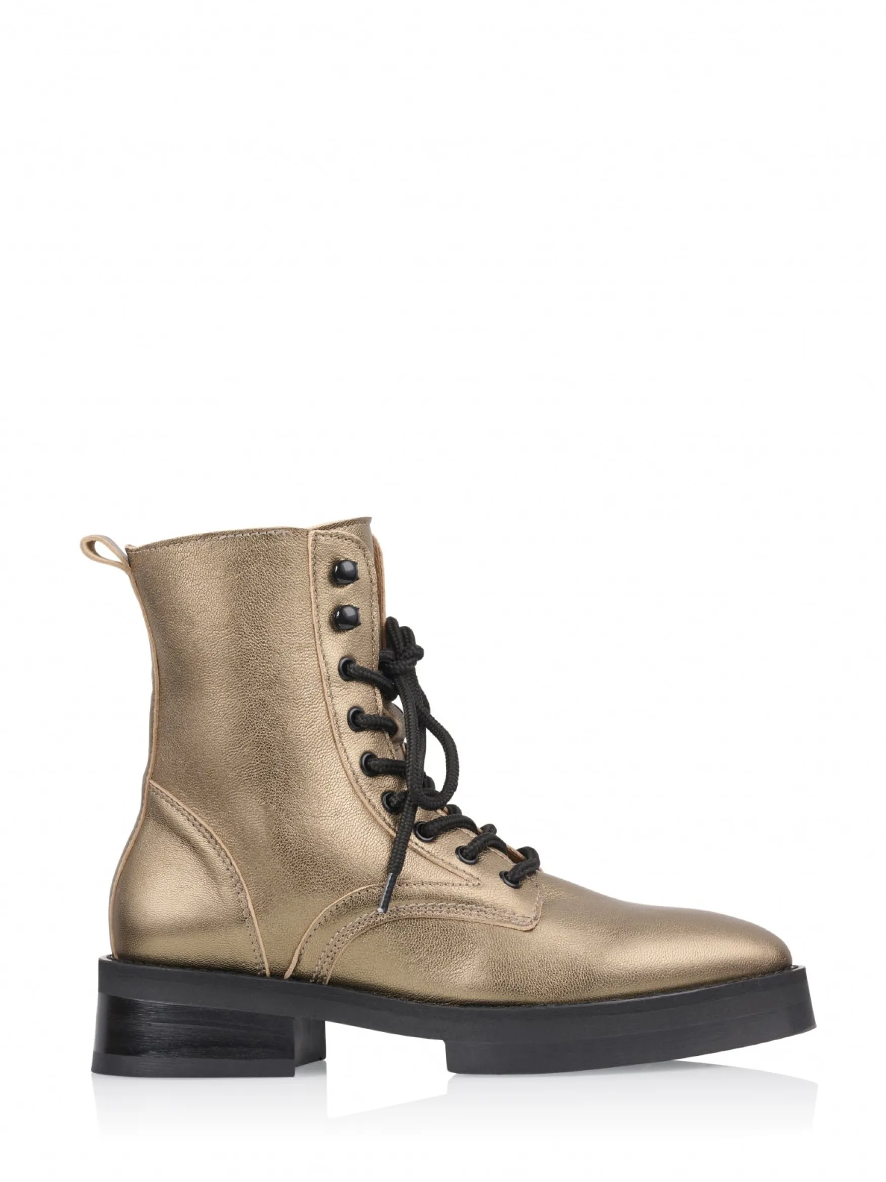 DWRS label DUBLIN metallic - Bikerboots | >DAMES Laarzen | Bikerboots