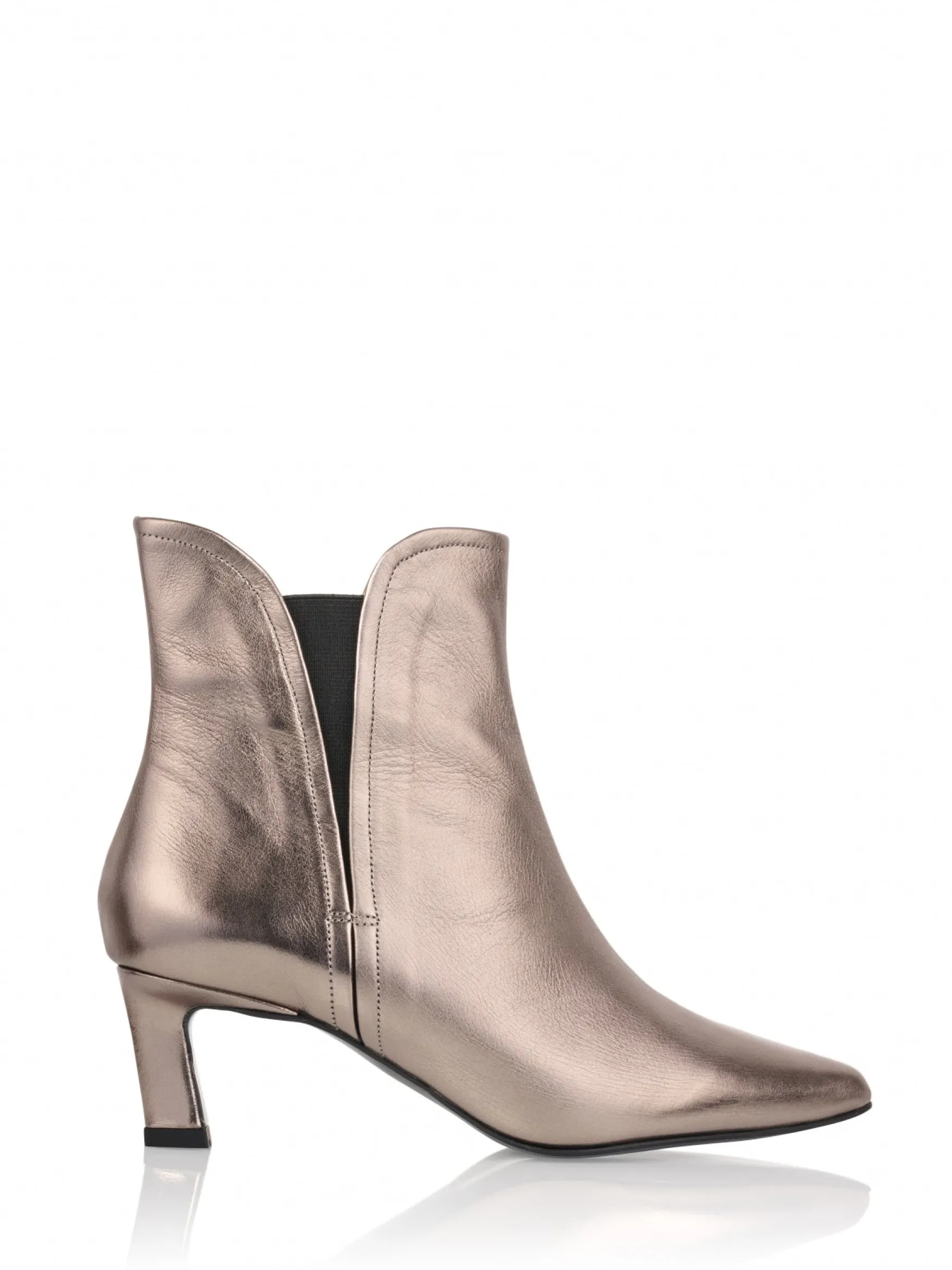 DWRS label LIVORNO metallic - Enkellaarsjes | >DAMES Enkellaarsjes