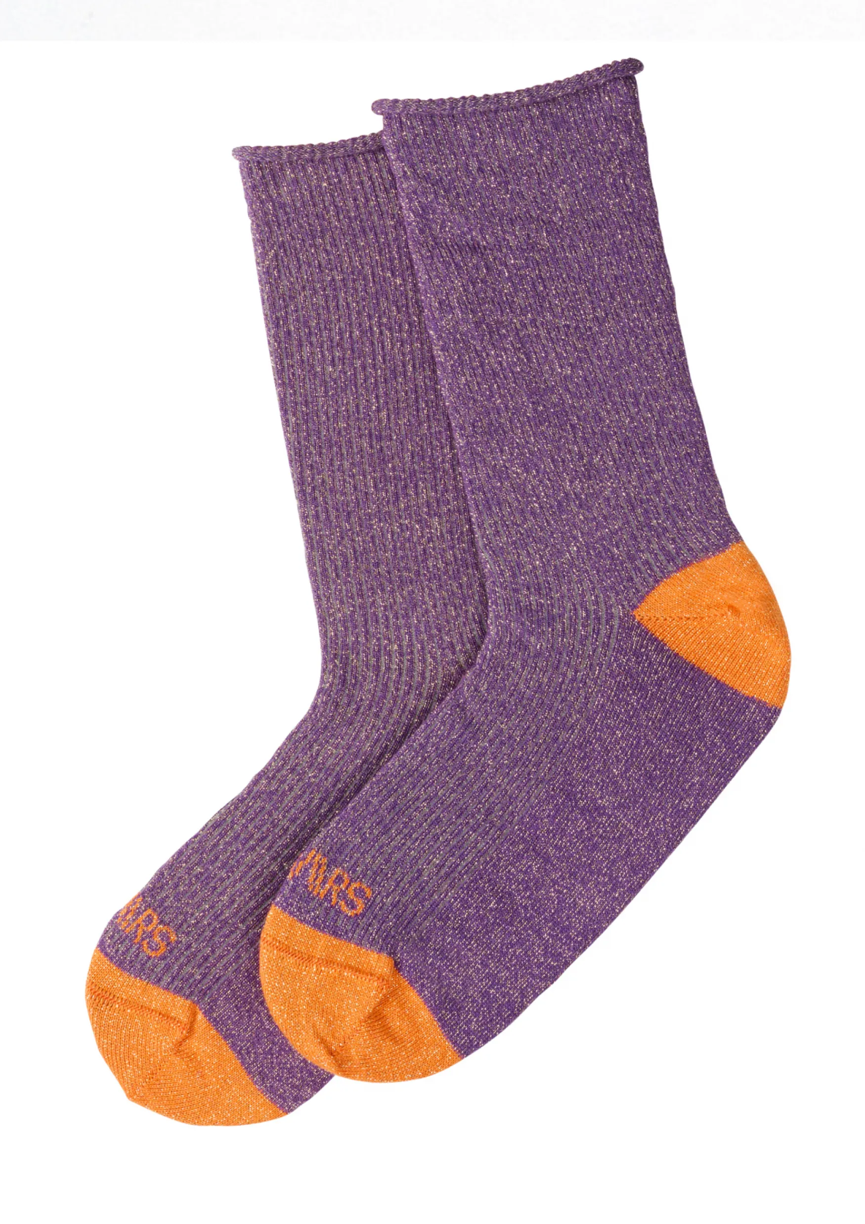 DWRS label LOU SOCKS - Sokken | Purple / Orange> Sokken