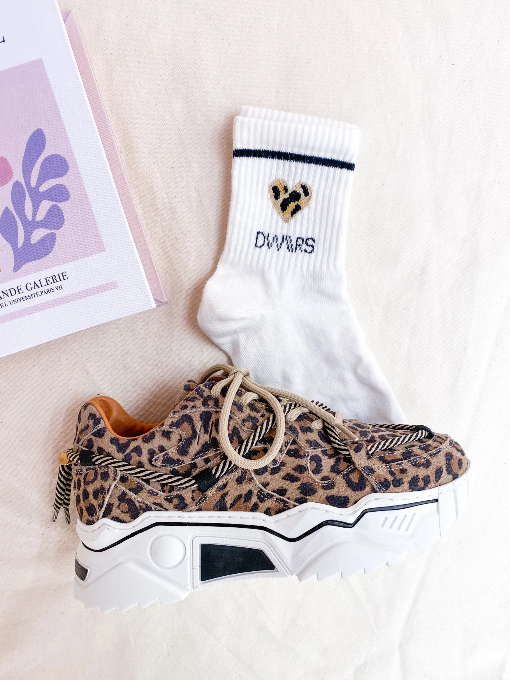 DWRS label LYLA SOCKS LEOPARD - Sokken | > Sokken