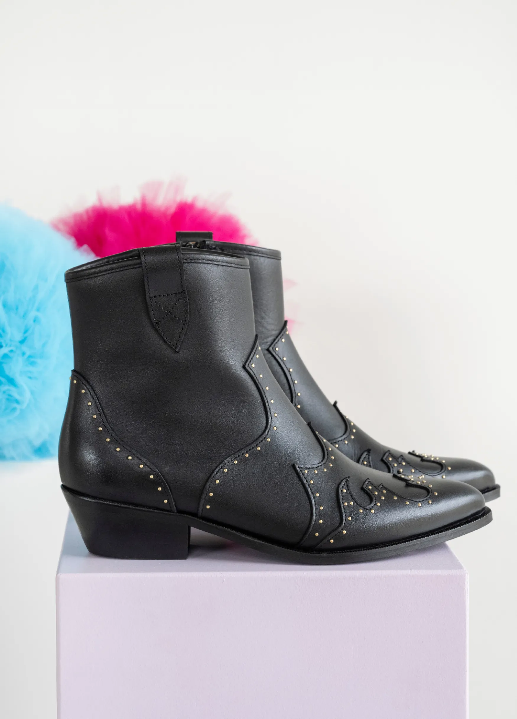 DWRS label LYON studs - Westernboots | >DAMES Laarzen | Westernboots