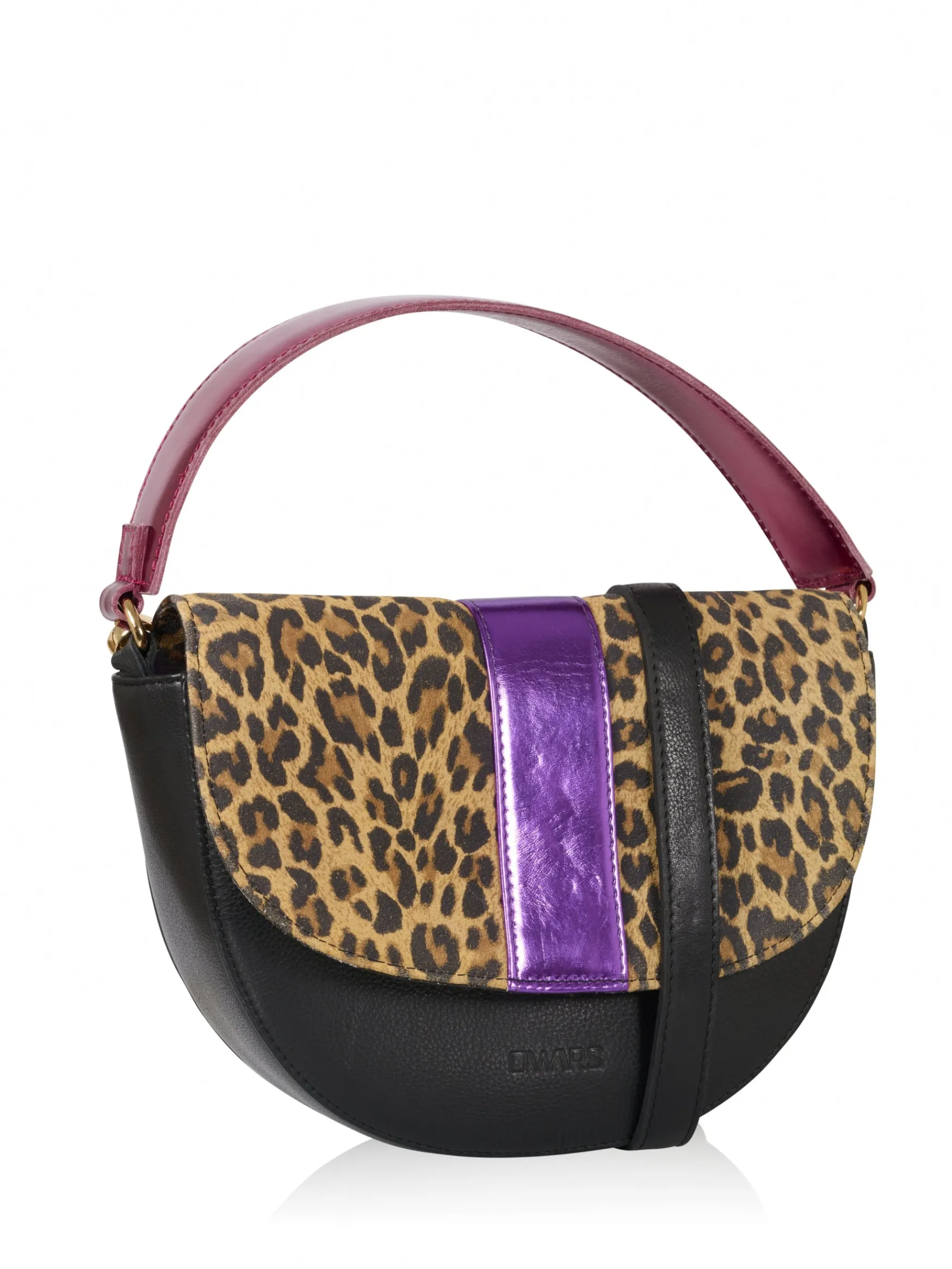DWRS label MONTREAL leopard - Tassen | Black / Cognac> Tassen