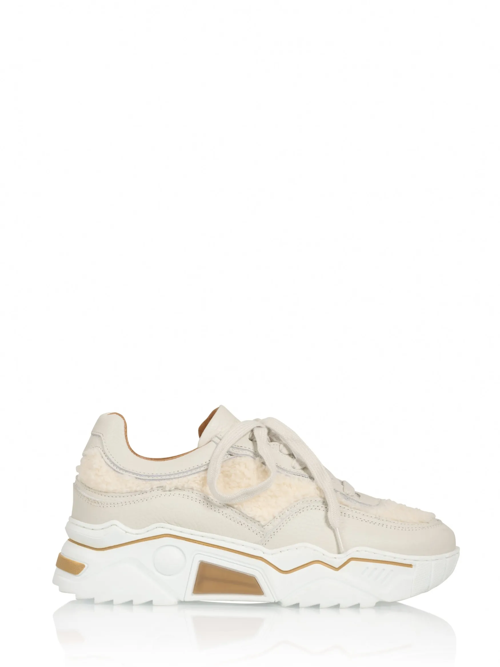 DWRS label MOON teddy - Sneakers | Off white>DAMES Sneakers