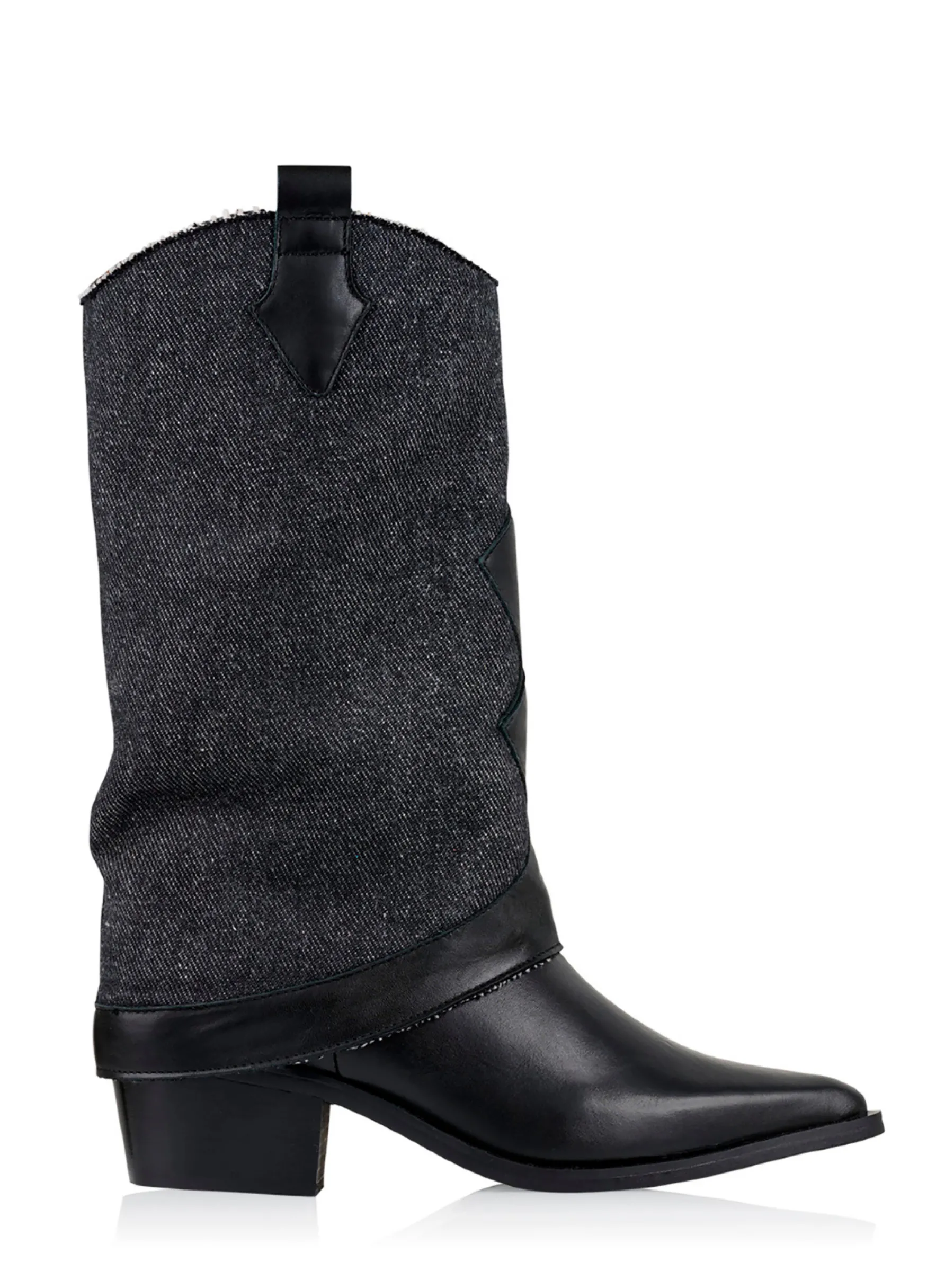 DWRS label SHETLAND denim - Westernboots | >DAMES Laarzen | Westernboots