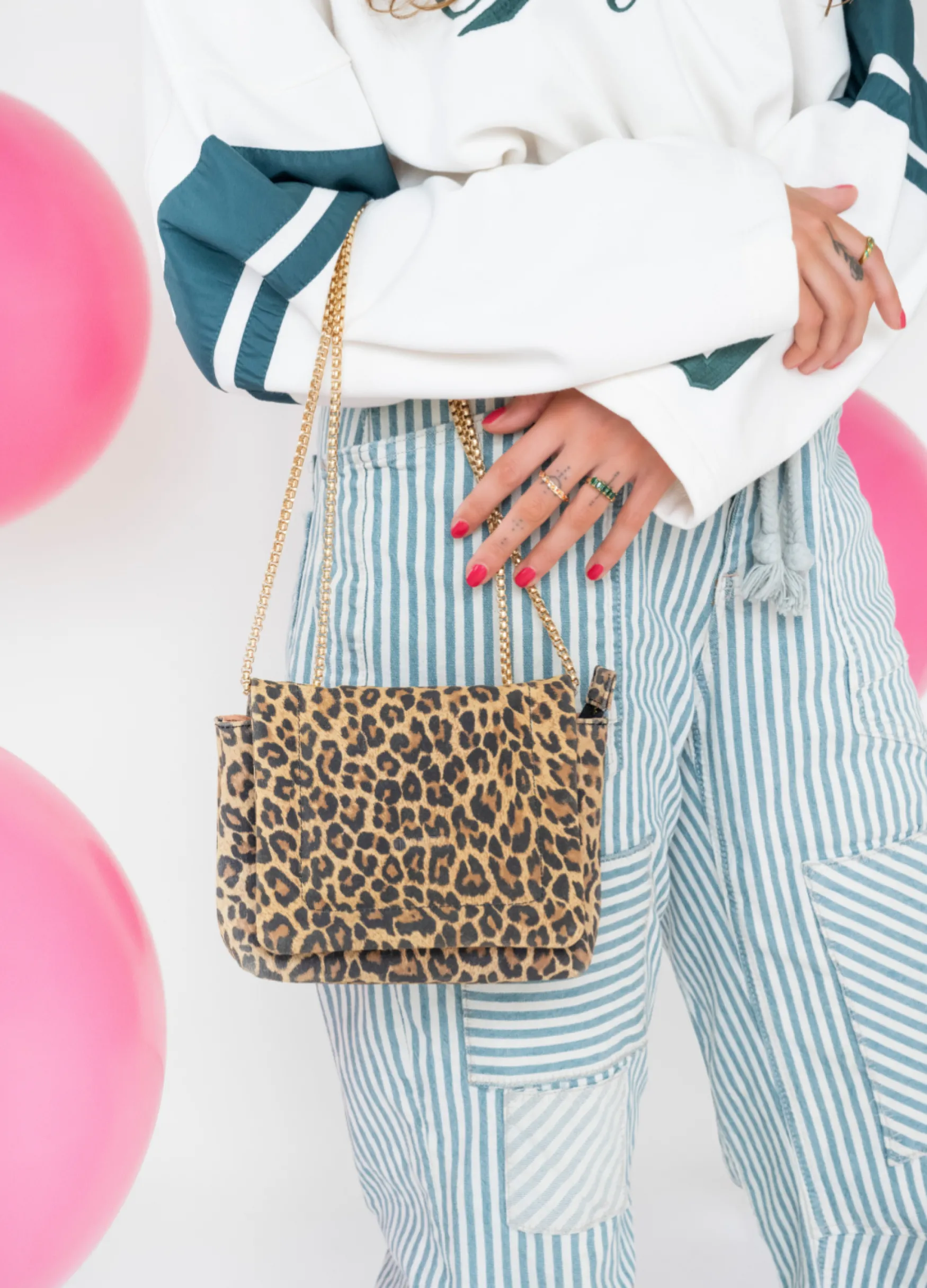 DWRS label SPEZIA leopard - Tassen | Cognac / Black> Tassen